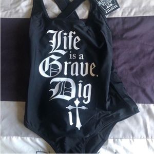 NEW Killstar Grave Swimsuit